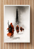 Cinematic Sci-Fi Desert Journey Printable Poster – A2 Digital PDF