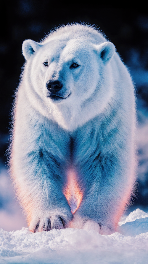 Arctic Majesty Polar Bear Wallpaper Pack – 3 High-Res 4K Mobile Backgrounds