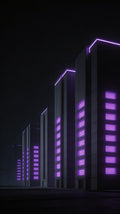 Cyberpunk Neon City Phone Wallpaper – 4K Ultra-High Resolution Sci-Fi Art