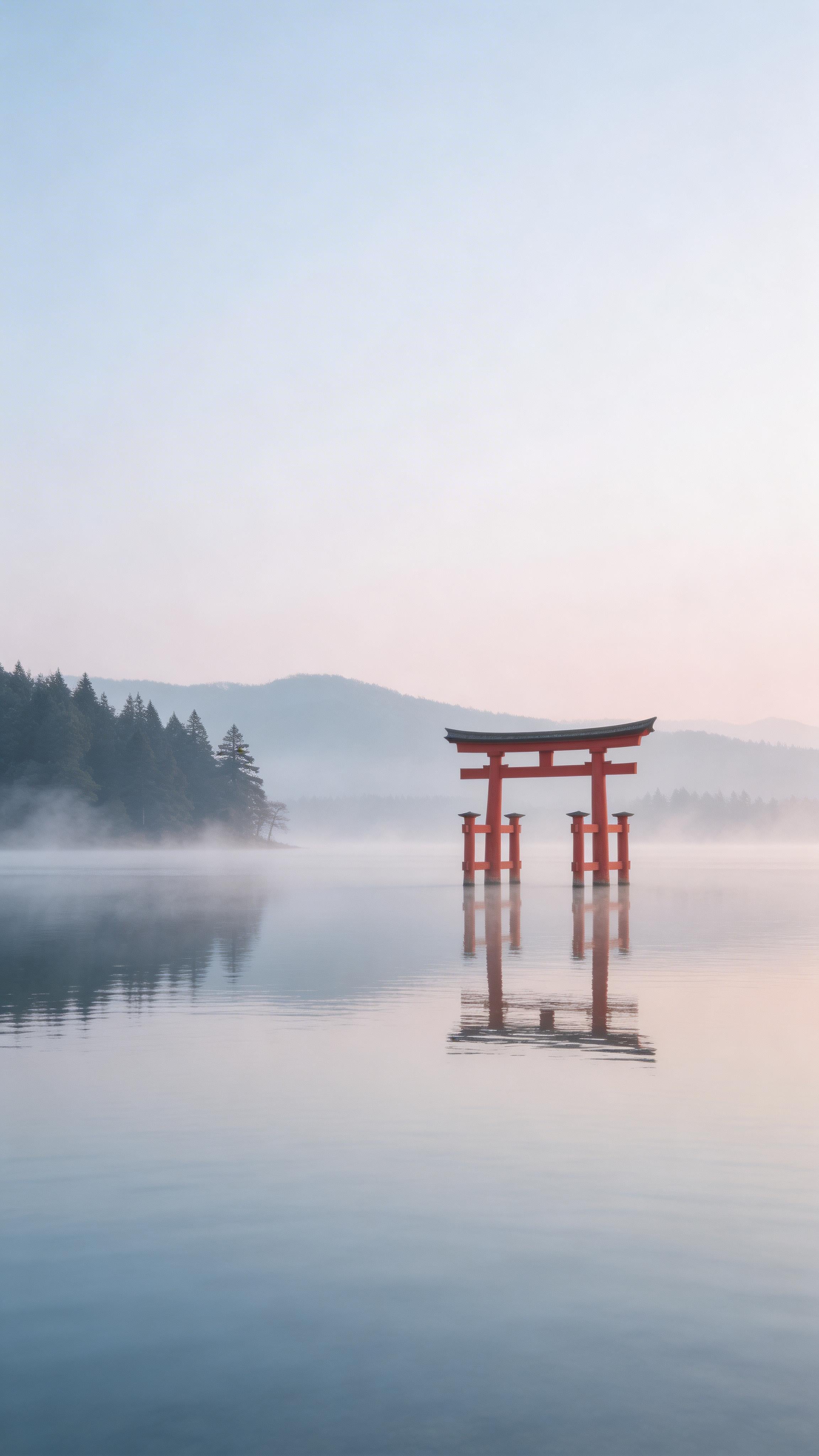 Japanese Torii Gate Phone Wallpaper – 4K Download