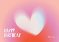 Aura Heart Birthday Card – Digital Download – Send via Text or Social Media